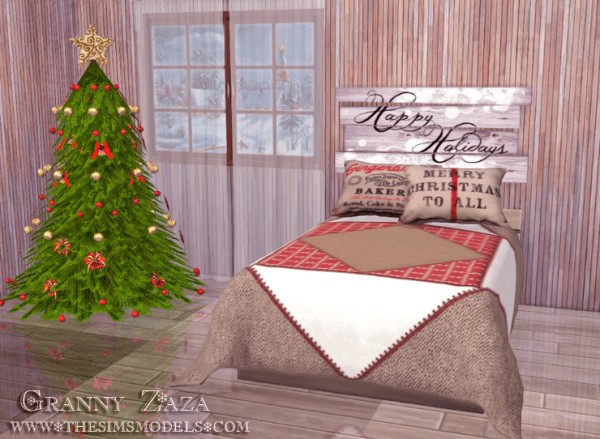  The Sims Models: Winter Set by Granny Zaza