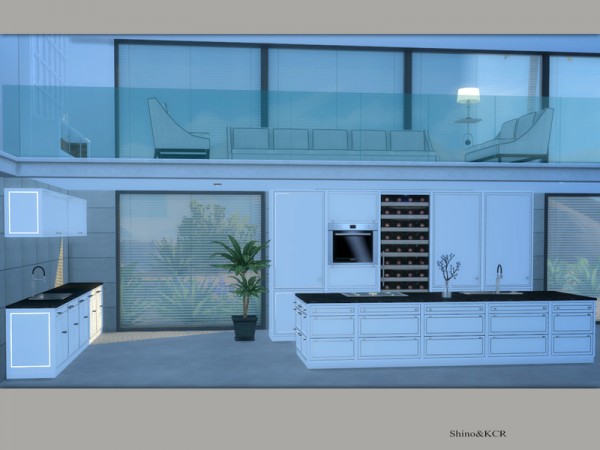  The Sims Resource: Kitchen CliveC Contemporary by ShinoKCR