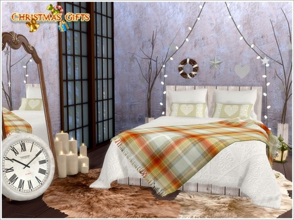  The Sims Resource: Christmas Bedroom by Severinka