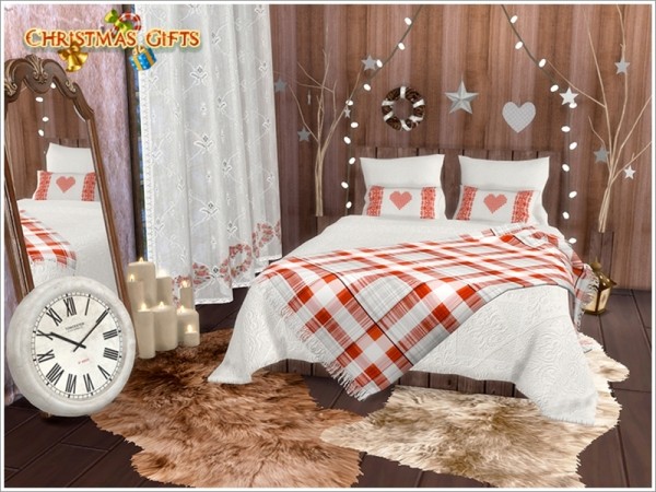  The Sims Resource: Christmas Bedroom by Severinka