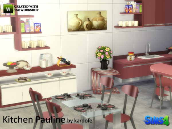  The Sims Resource: Kitchen Pauline 2 by Kardofe