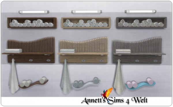  Annett`s Sims 4 Welt: Wall Shelfs   Bathroom