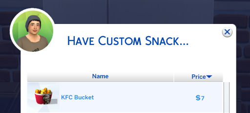  Mod The Sims: KFC Bucket by ohmysims