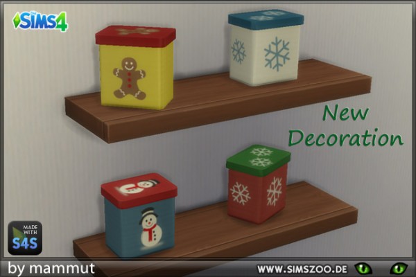 Blackys Sims 4 Zoo: Small Christmas boxes by  mammut