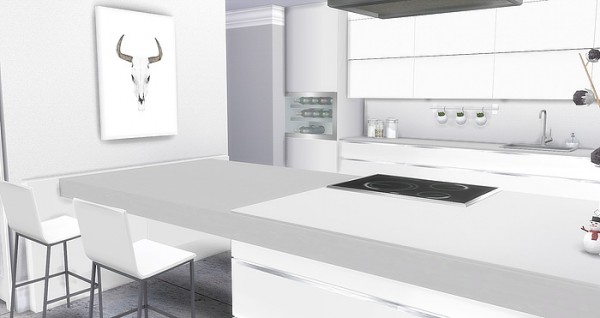  Caeley Sims: Modern White Kitchen