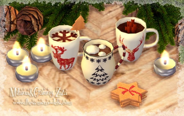  The Sims Models: MERRY CHRISTMAS! Clutters by Milana and Grany Zaza