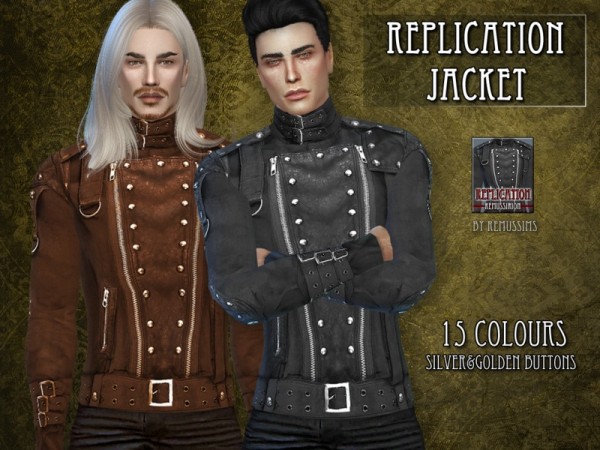  The Sims Resource: Replication Jacket by Remus Sirion