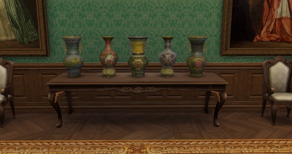  Mod The Sims: Antique Chinese Vases by TheJim07