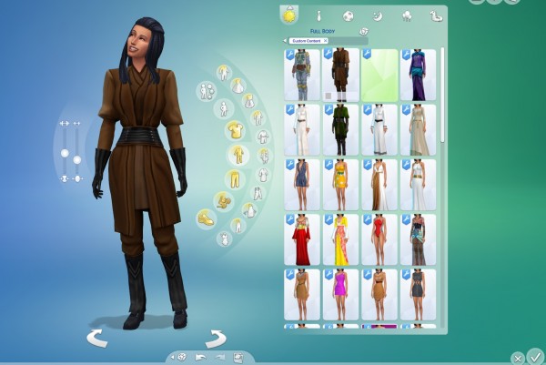  Mod The Sims: Star Wars Jedi   Darth Maul dresses by lioness21