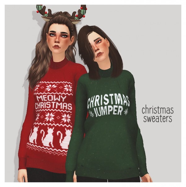 Pure Sims: Christmas sweater
