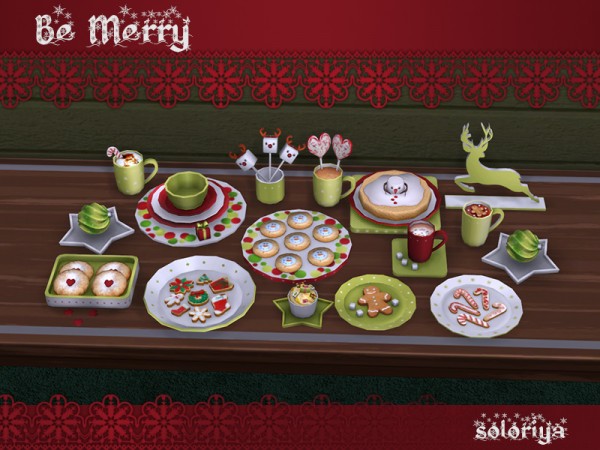  The Sims Resource: Be Merry by soloriya