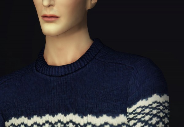 Rusty Nail: Cable knit wool sweater • Sims 4 Downloads