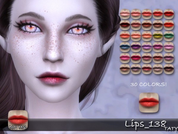  Simsworkshop: Lips 138 by Taty