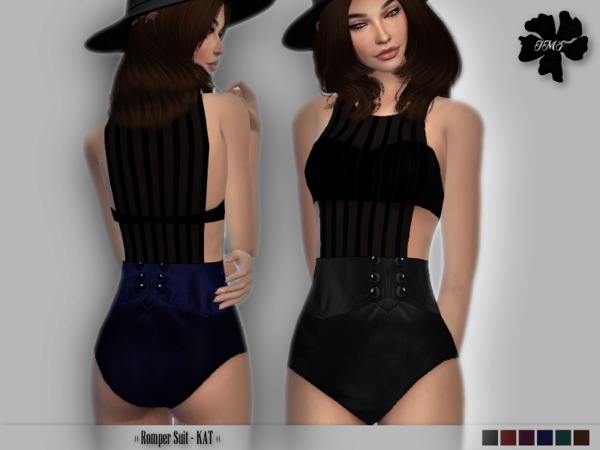  The Sims Resource: Romper Suit KAT by Izzie McFire