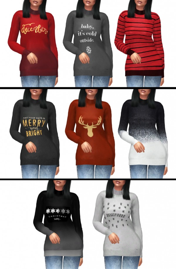  Kenzar Sims: Christmas Sweater