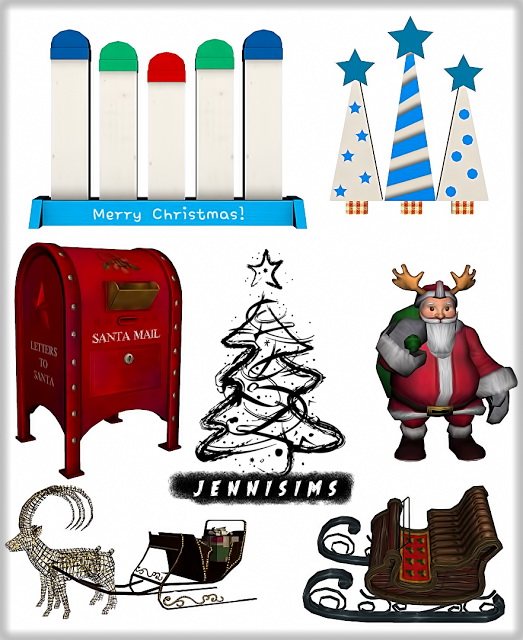  Jenni Sims: Decoratives Christmas Evening Vol 2