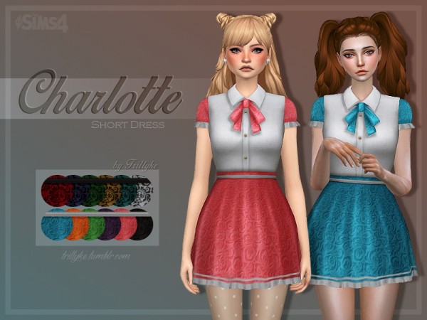  Trillyke: Charlotte Short Dress