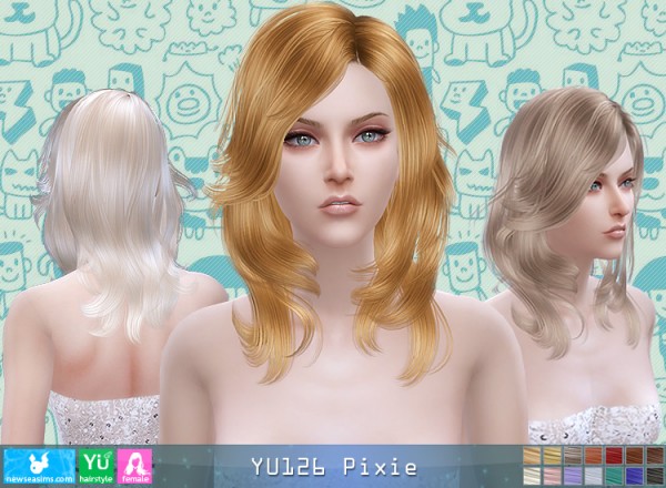  NewSea: YU 126 Pixie donation hairstyle