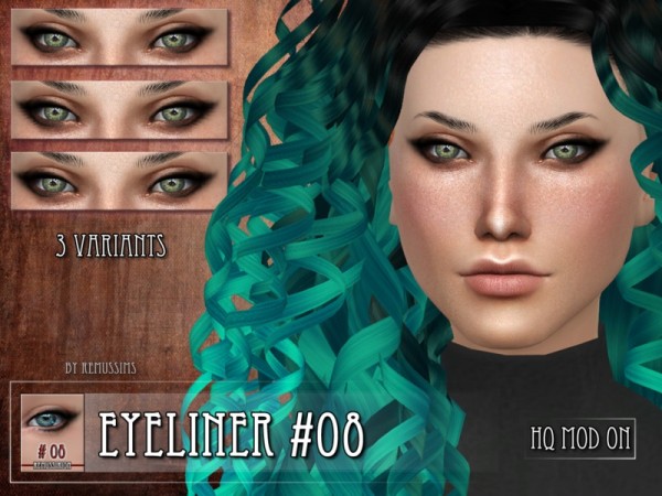  The Sims Resource: Eyeliner 08 by Remus Sirion