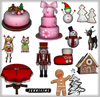  Jenni Sims: Decoratives christmas and Table Santa Functional
