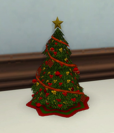 Simsworkshop: Small Holiday Tree Sculpture