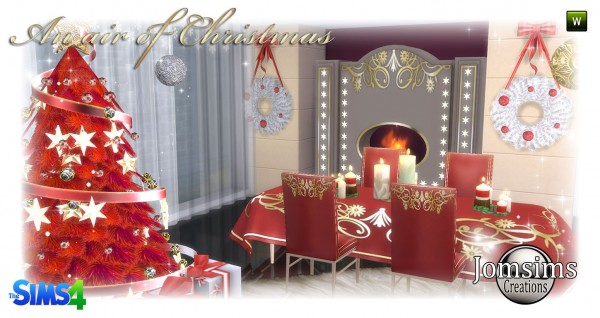  Jom Sims Creations: Christmas atmosphere   livingroom