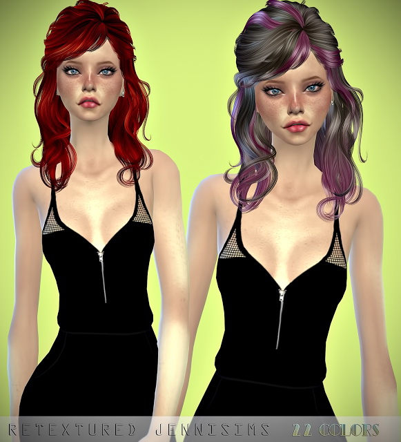  Jenni Sims: Newsea`s Sky Scrapers and Newse`s LadderTo Heaven Hairs retextures
