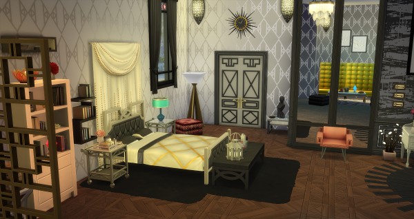  Studio Sims Creation: Bettie Page   bedroom