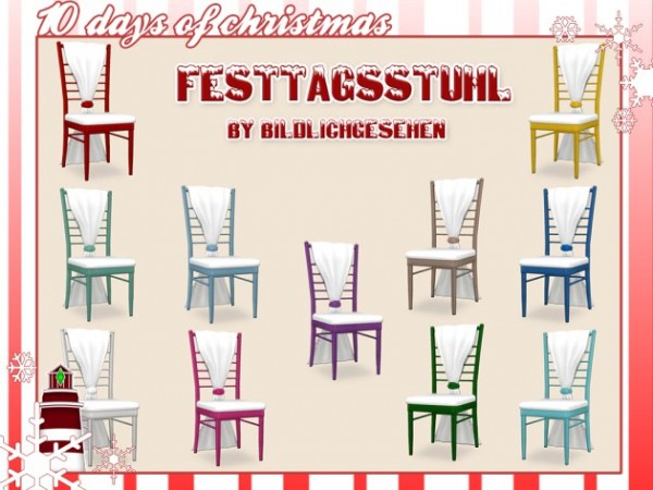  Akisima Sims Blog: Festive chair
