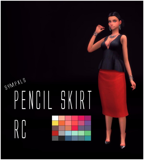  Simsworkshop: Pencil Skirt RC by Sympxls