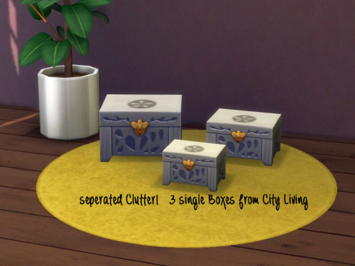  Chillis Sims: Seperated clutters