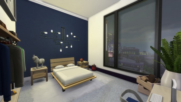  Mod The Sims: Old Hollywood Glamour Penthouse   No CC by valennealv