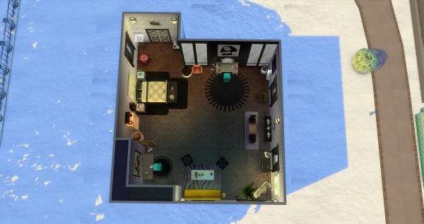  Studio Sims Creation: Bettie Page   bedroom