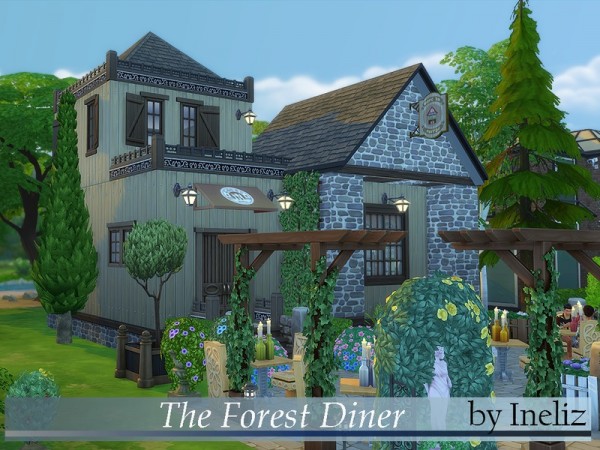  The Sims Resource: The Forest Diner by Ineliz