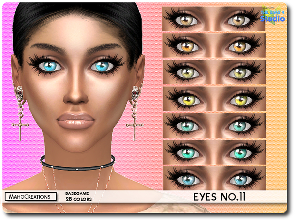  The Sims Resource: Eyes 11 by Maho Creations