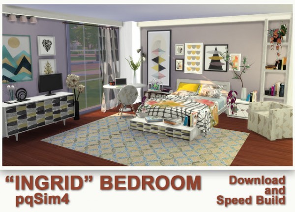  PQSims4: Ingrid bedroom