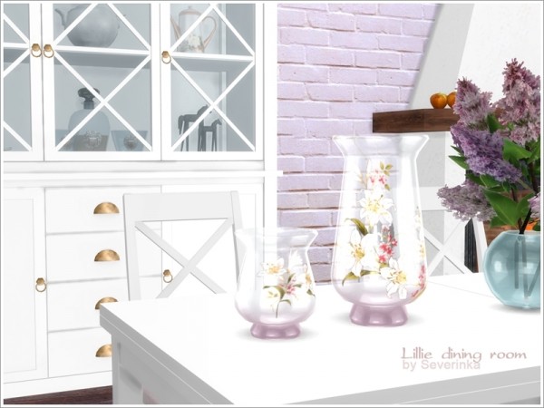  The Sims Resource: Lillie dining room by Severinka