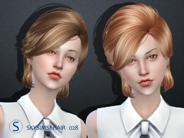  Butterflysims: Hairstyle 028 by Skysims