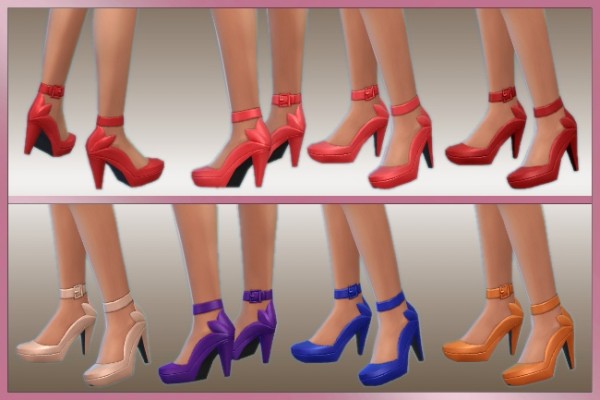  Blackys Sims 4 Zoo: Beautiful shoes by Cappu
