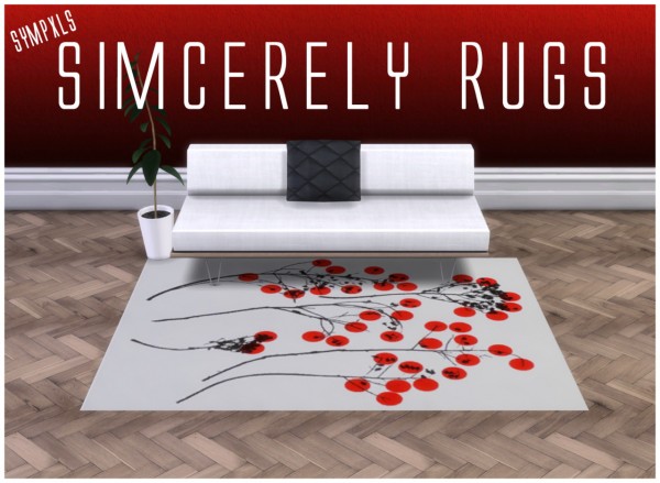 Simsworkshop: Simcerely Rugs by Sympxls
