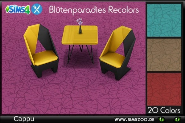  Blackys Sims 4 Zoo: Blossoms floor