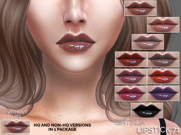  The Sims Resource: Sintiklia   Lipstick 71