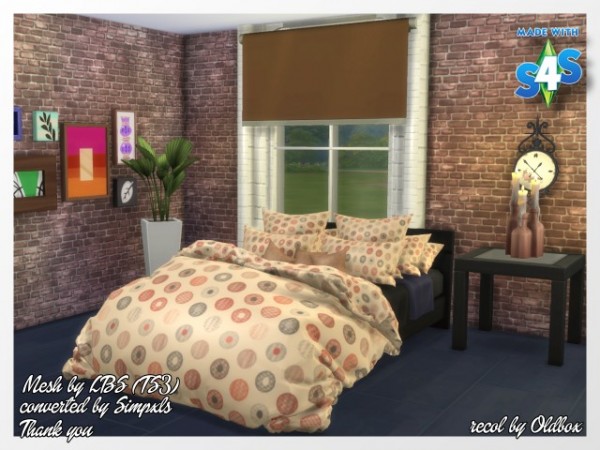  All4Sims: Bedding and Pillows by Oldbox