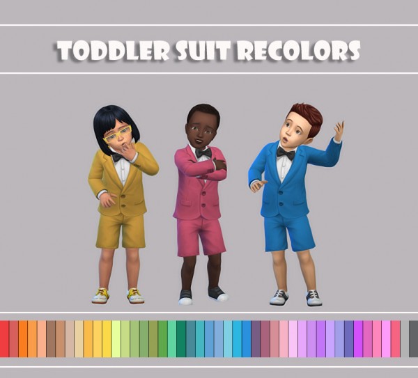  Simsworkshop: Toddler Suit Recolors by maimouth