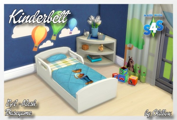  All4Sims: Kids beds by Oldbox