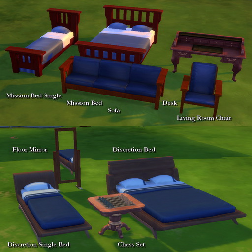  Mod The Sims: Woodworking Custom Furniture 1 by Leniad