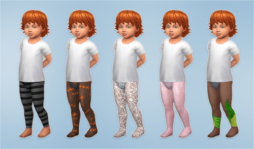  Veranka: Spooky Leggings and Tights for Toddlers