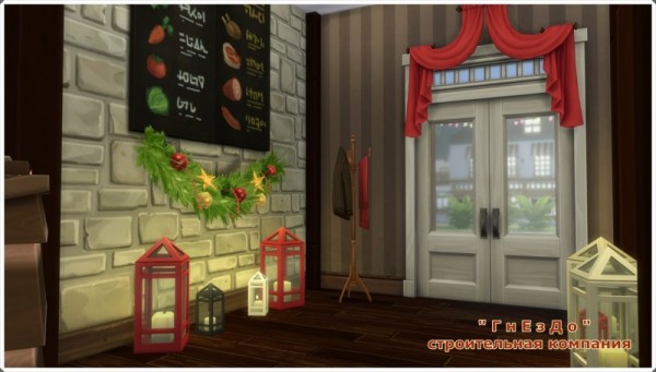  Sims 3 by Mulena: Restaurant  Snowball