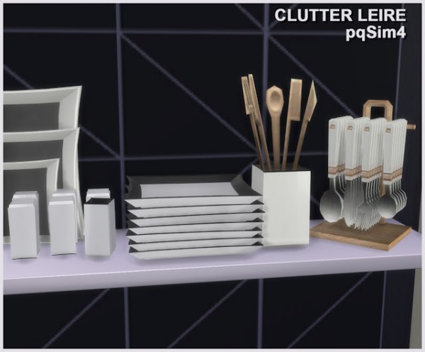  PQSims4: Clutter Kitchen Leire