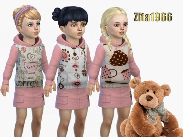  The Sims Resource: Pinks and Creams by ZitaRossouw